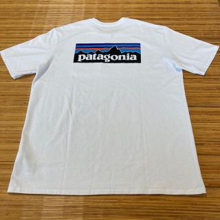 パタゴニア(patagonia)のpatagoniaパタゴニア Tシャツ ポケット ホワイトサイズL(Tシャツ/カットソー(半袖/袖なし))