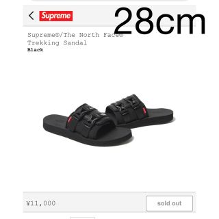 シュプリーム(Supreme)のSupreme Trekking Sandal "Black/Black(ビーチサンダル)