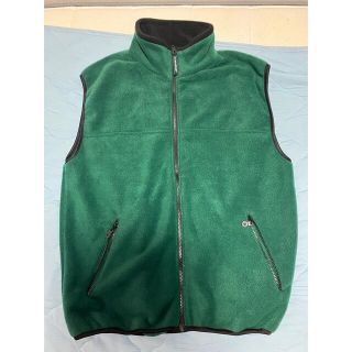 ワンエルディーケーセレクト(1LDK SELECT)のTRI MOUNTAIN FLEECE VEST グリーン　新品未使用(ベスト)