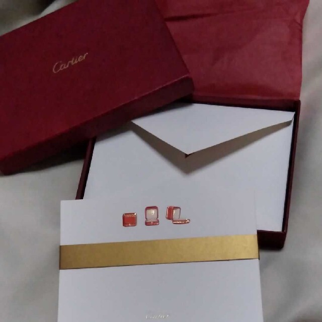 激レア☆入手困難☆Cartier　カルティエ　レターセット　カード　封筒