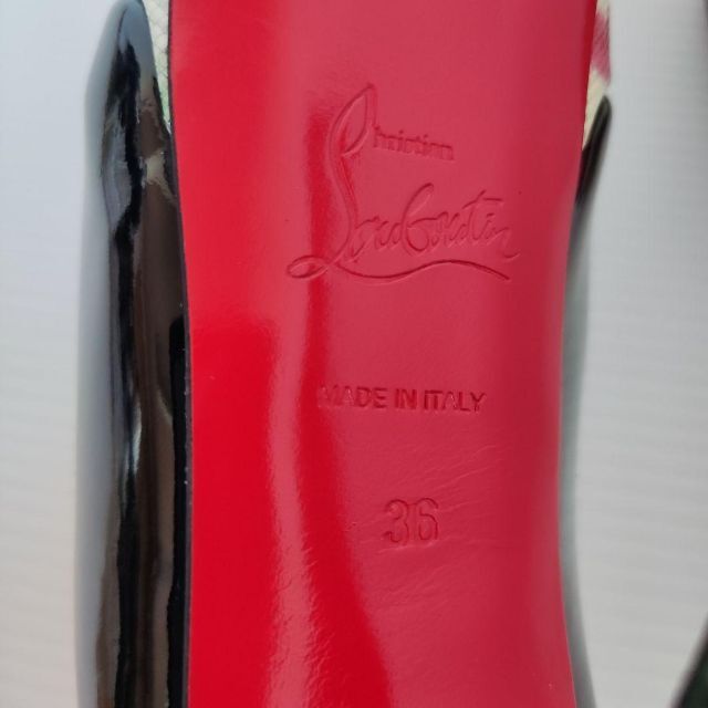 ☆極美品☆ Christian Louboutin オープントゥ パンプス 最安値 48