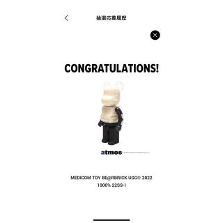 ベアブリック(BE@RBRICK)のbe@rbrick ugg® 2022 1000%(その他)