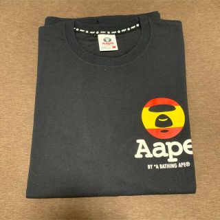 エーエイプバイアベイシングエイプ(AAPE BY A BATHING APE)のAAPE BY A BATHING APE シャツ　エイプ L 半袖シャツ(Tシャツ/カットソー(半袖/袖なし))