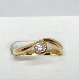 K18 ダイヤモンド リング D:0.17ct(リング(指輪))