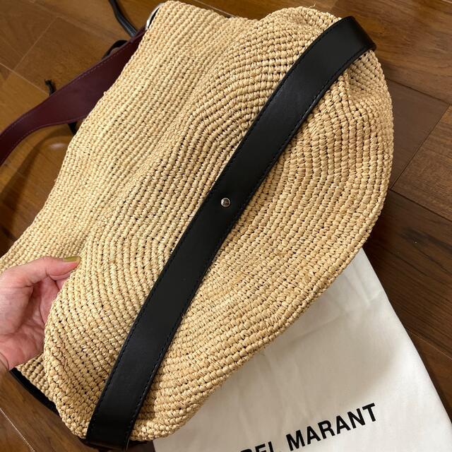 Isabel Marant(イザベルマラン)のisabel marant★バイア ラフィア ショルダーバッグ★定価78,000 レディースのバッグ(かごバッグ/ストローバッグ)の商品写真