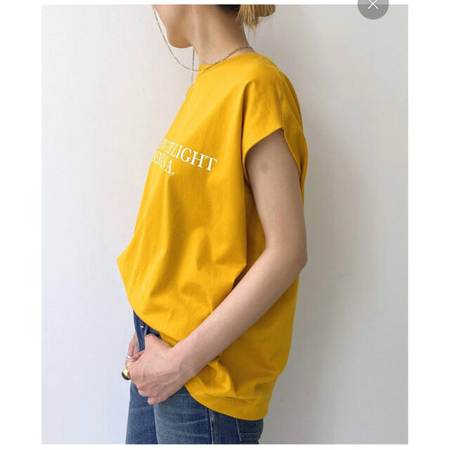 L'Appartement DEUXIEME CLASSE(アパルトモンドゥーズィエムクラス)の 【Americana/アメリカーナ】N/S LOGO TEE レディースのトップス(カットソー(半袖/袖なし))の商品写真