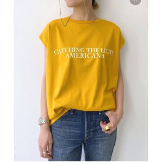 アパルトモンドゥーズィエムクラス(L'Appartement DEUXIEME CLASSE)の 【Americana/アメリカーナ】N/S LOGO TEE(カットソー(半袖/袖なし))