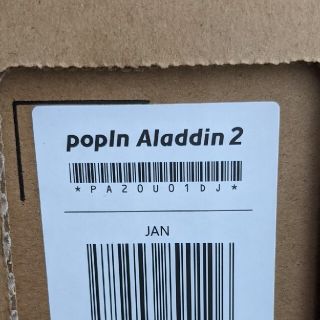 popIn Aladdin 2 領収書付き(プロジェクター)