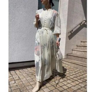 アメリヴィンテージ(Ameri VINTAGE)のAMERI  ELLA VEIL DRESS アメリヴィンテージ(ロングワンピース/マキシワンピース)