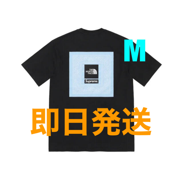 Tシャツ/カットソー(半袖/袖なし)M Supreme The North Face Bandana Tee