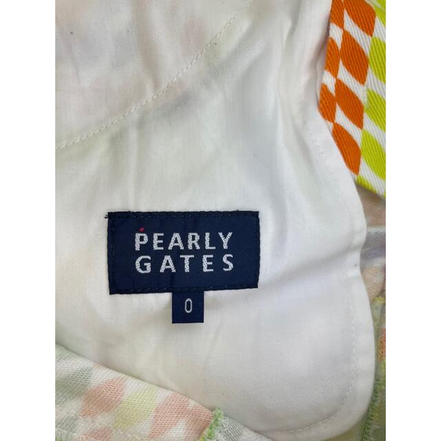 PEARLY GATES(パーリーゲイツ)のパーリーゲイツ　レーディス　ショートパンツ  サイズ0  スポーツ/アウトドアのゴルフ(ウエア)の商品写真