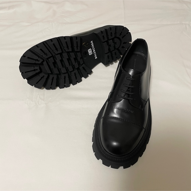 新品BALENCIAGA TRACTOR DERBIE SHOES 45