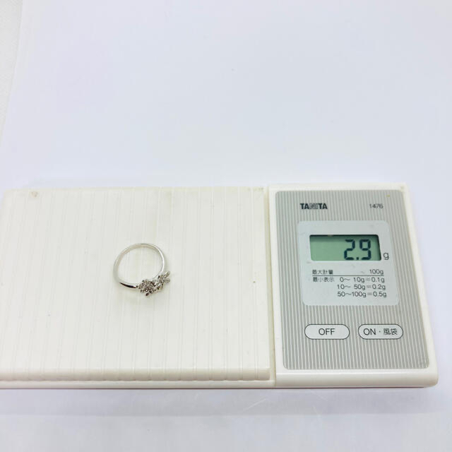 ダイヤモンド アイスブルーダイヤ リング K10アメジストリング セット レディースのアクセサリー(リング(指輪))の商品写真