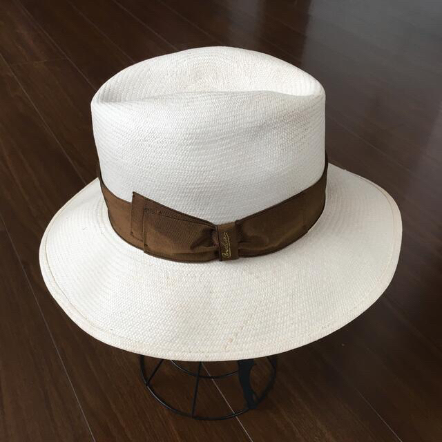 4月9日まで❣️ Borsalino GIULIETTA パナマファイン ハット - 2