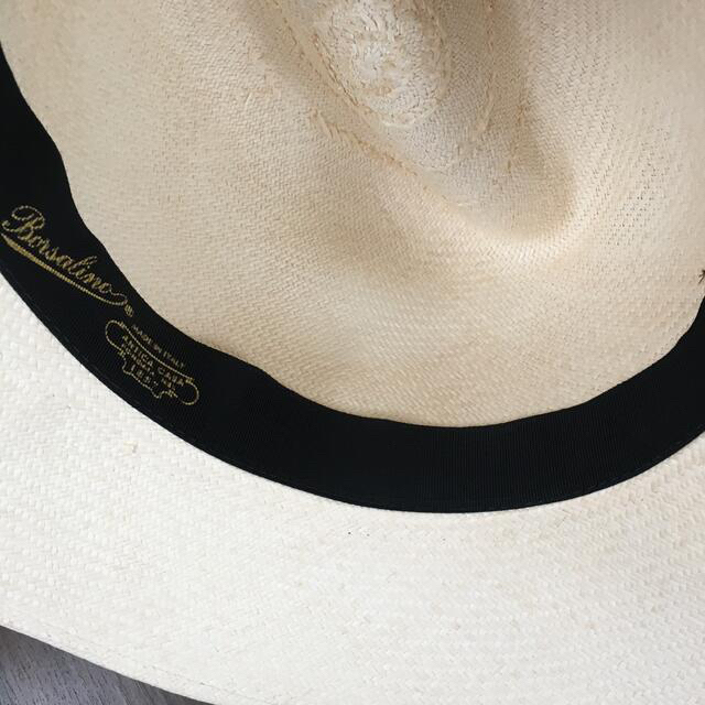 4月9日まで❣️ Borsalino GIULIETTA パナマファイン ハット - 7