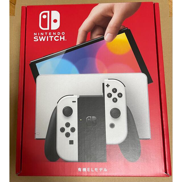 愛用 Switch 有機EL モデル 1台 ホワイト 店印なし 家庭用ゲーム機本体 ...