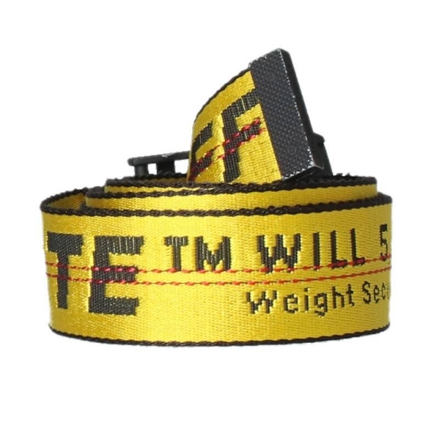 OFF-WHITE(オフホワイト)のオフホワイト INDUSTRIAL BELT インダストリアルロゴベルト メンズ ONE SIZE メンズのファッション小物(ベルト)の商品写真