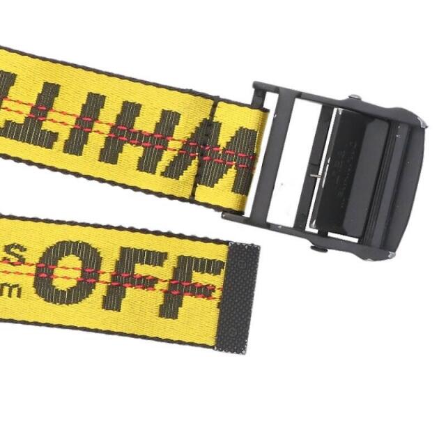 OFF-WHITE(オフホワイト)のオフホワイト INDUSTRIAL BELT インダストリアルロゴベルト メンズ ONE SIZE メンズのファッション小物(ベルト)の商品写真