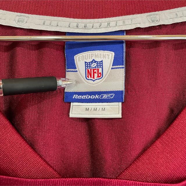 55袖丈NFL レッドスキンズ REDSKINS ゲームシャツ