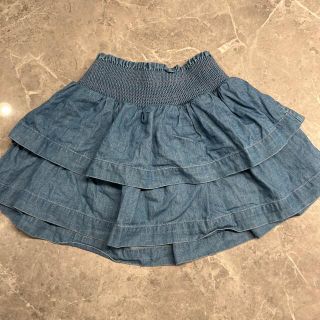 ベビーギャップ(babyGAP)のスカート　デニム色　babygap(スカート)