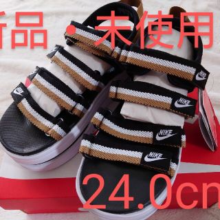 ナイキ(NIKE)の【新品・未使用】ナイキ アイコン クラシック ウィメンズサンダル【24.0cm】(サンダル)