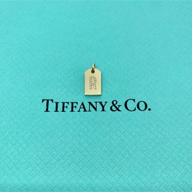 売れ筋】 Ty & Co. - ティファニー チャーム ミニ アルファベット タグ