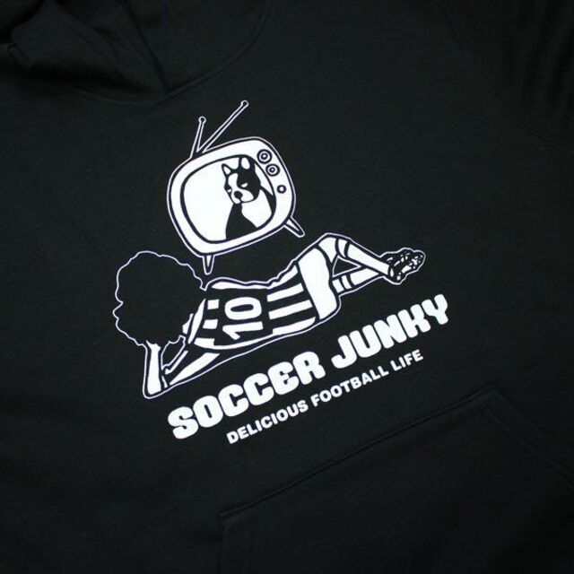 Soccer Junky パーカー L ブラック