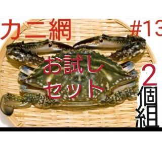 針を使わない爆釣サビキネットお試し2個組     カニ網　サビキ仕掛け(その他)