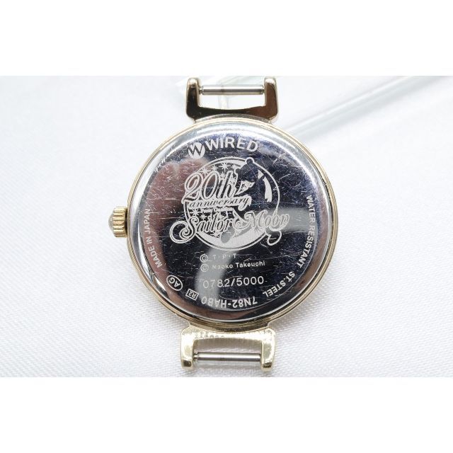 限定5000本 WIRED f 美少女戦士セーラームーン 20周年 コラボ腕時計