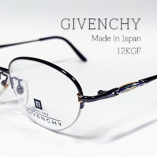 ジバンシィ(GIVENCHY)のGIVENCHY メガネフレーム 12KGF 日本製(サングラス/メガネ)