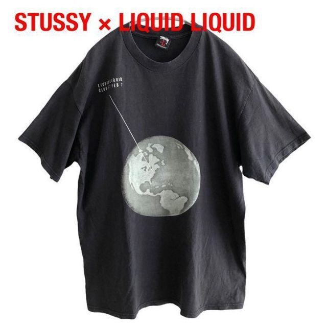 STUSSY×LIQUID LIQUID コラボTシャツ　ステューシー