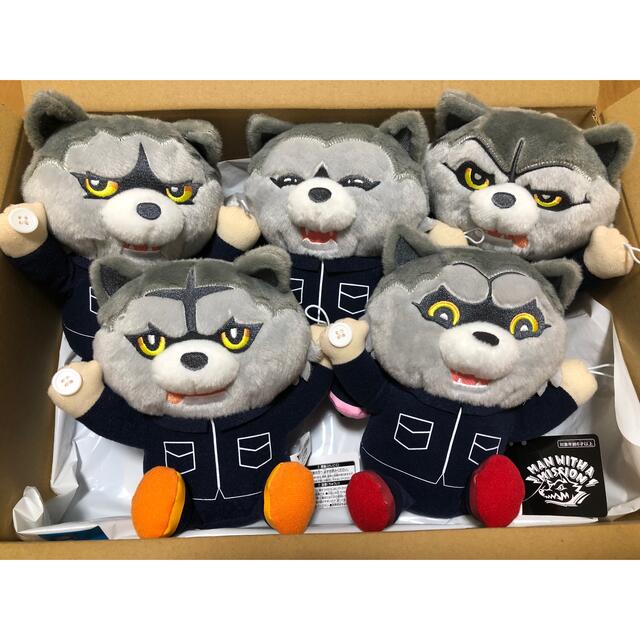 MAN WITH A MISSION マンウィズ ぬいぐるみ5種セット