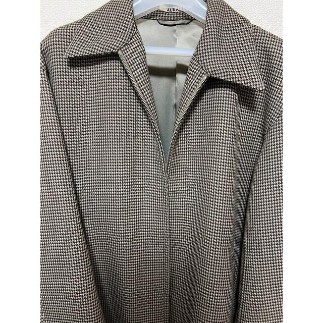 日本限定モデル】 AURALEE - auralee 18aw ハウンドトゥース ブルゾン