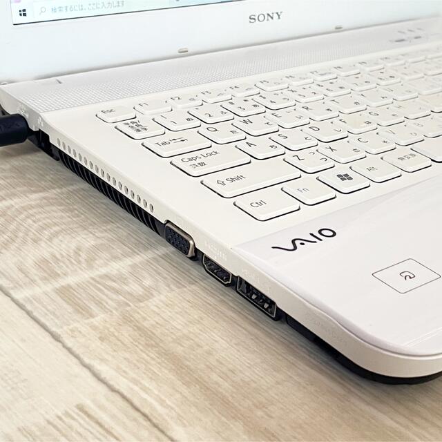 SONY(ソニー)の初期設定済みノートパソコン⭐️大容量500GB ✨人気VAIOWEBカメラ付き❗ スマホ/家電/カメラのPC/タブレット(ノートPC)の商品写真