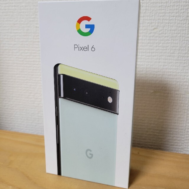 Google Pixel6 128GB 色:Sorta Seaform