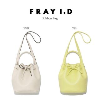 フレイアイディー(FRAY I.D)のFRAY I.D リボンバッグ(ハンドバッグ)