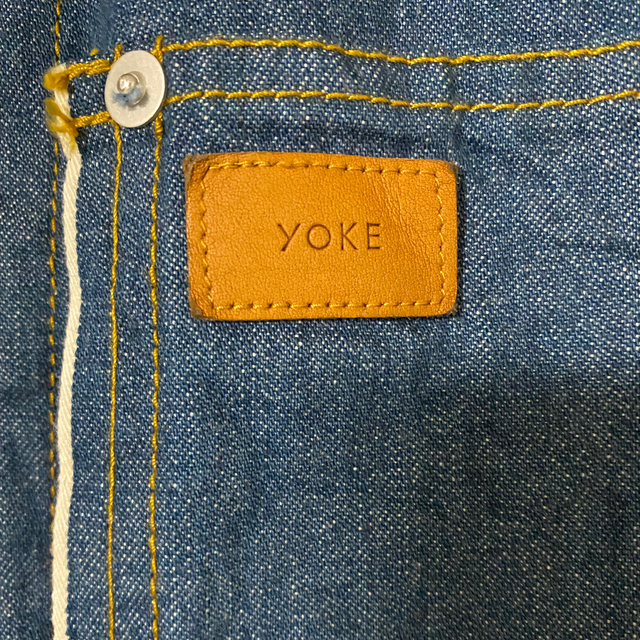 YOKE Selvedge Line Denim Shirt Jacket