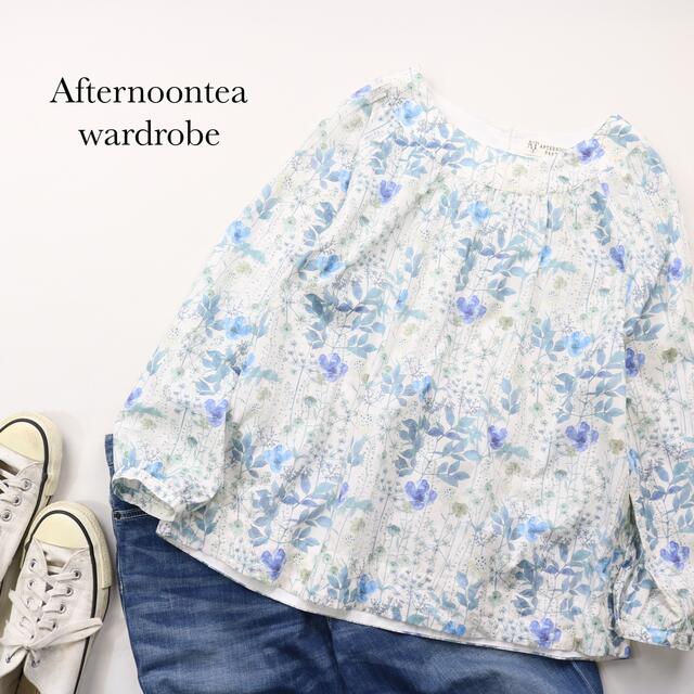 AfternoonTea(アフタヌーンティー)のAfternoontea wardrobe✨リバティ プルオーバー ブラウス レディースのトップス(シャツ/ブラウス(長袖/七分))の商品写真