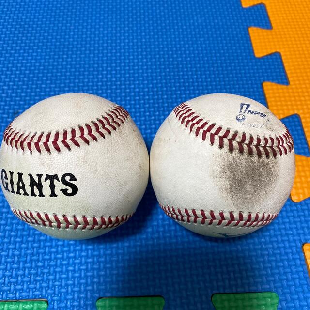 MIZUNO(ミズノ)のジャイアンツ練習球のみ　きよ様専用 スポーツ/アウトドアの野球(ボール)の商品写真