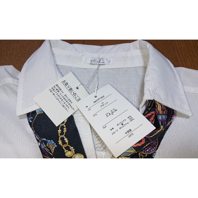 【新品】シャツ ブラウス レディースのトップス(シャツ/ブラウス(半袖/袖なし))の商品写真