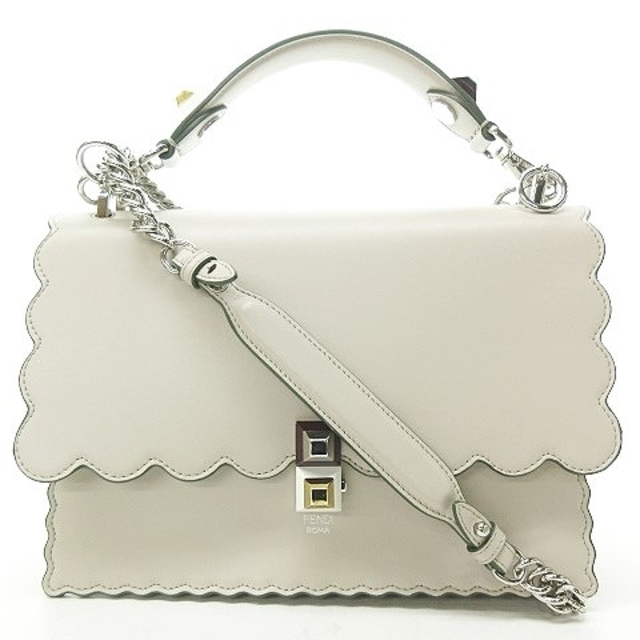 FENDI - フェンディ キャナイ KAN I チェーン ショルダー ハンドバッグ