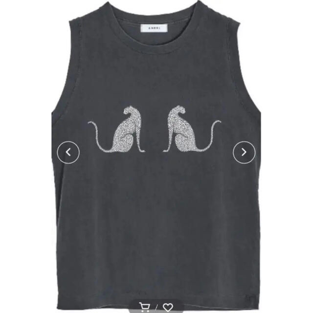 MEDI WHITE TWIN CHEETAH TANK【新品タグ付き】