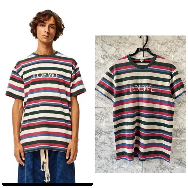 LOEWE ロエベ　白ロゴTシャツ