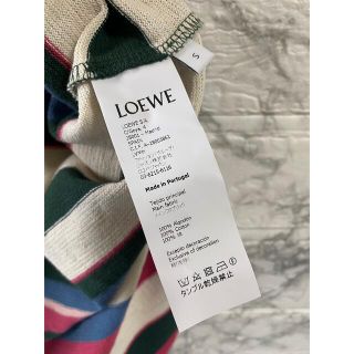 最終値下げ 新品タグ付 LOEWE ロエベ ボーダーTシャツ Mサイズ