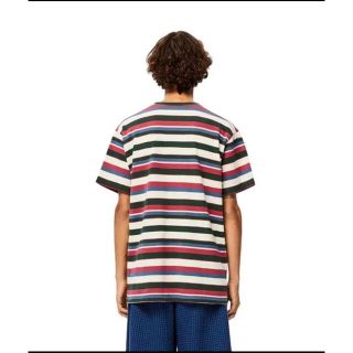 LOEWE ロエベ Tシャツ・カットソー M オレンジx緑等(ボーダー)