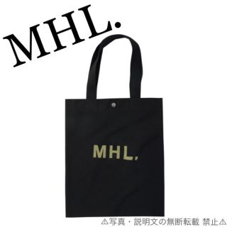 マーガレットハウエル(MARGARET HOWELL)の⭐️新品⭐️【MHL. マーガレットハウエル】コットンキャンバストート★付録❗️(トートバッグ)