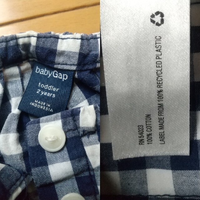 babyGAP(ベビーギャップ)のワンピース2着&キャミソールセット  80㎝  GAP キッズ/ベビー/マタニティのベビー服(~85cm)(ワンピース)の商品写真