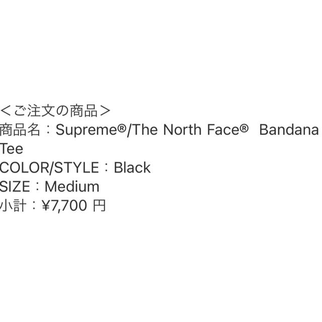 Supreme The North Face  Bandana Tee 3