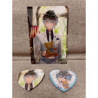 nijisanji 箔押し クリアカード ホワイトデー にじさんじen アイク(キャラクターグッズ)
