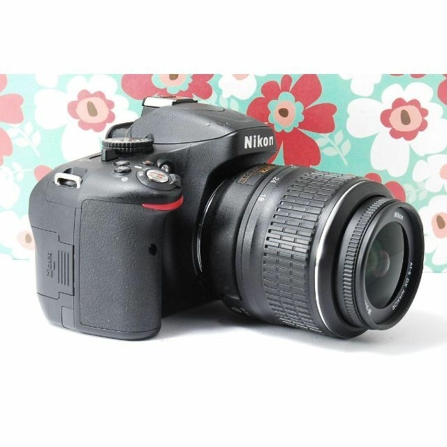 ❤️初心者オススメ❤️スマホ転送OK❤Nikon D5100❤️自撮,動画OK